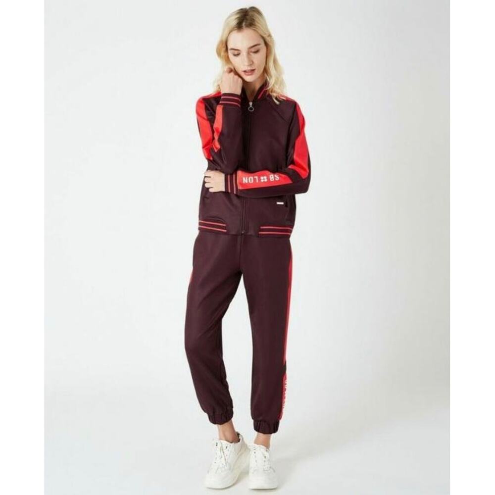 Sweaty Betty Aubergine Craft Track Top Jacket Small NWT - Picture 3 of 6